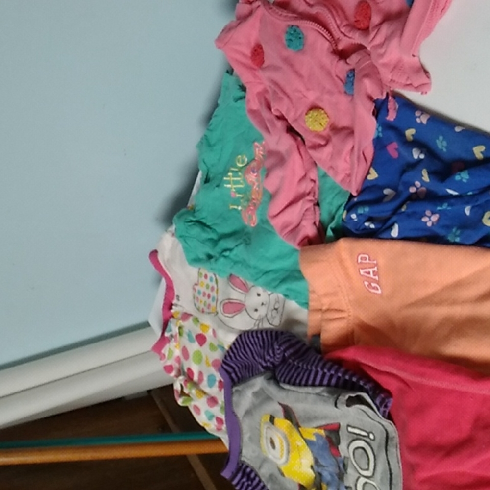 Lot of 12 month girl clothes in good used condition